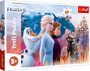 Puzzle 24 maxi Magiczna wyprawa Frozen 2 14298