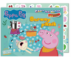 Barwny piknik. Świnka Peppa. Czas na kolor