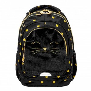 Plecak Astrabag Fluffy Kitty Black AB330