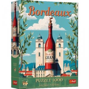Puzzle 1000 Trefl Premium Plus - Vintage Poster: Bordeaux, Francja 12135