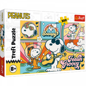 Puzzle 300 Zabawny świat Fistaszków 23044