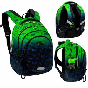 Plecak 3-komorowy Astrabag Ombre Football AB330