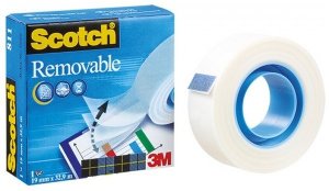 Taśma 19x33 usuwalna (removable) Magic, Scotch 3M