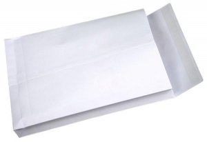 Koperta rozszerzana B4 HK RBD biała 130g, A&G