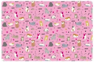 Podkład na biurko 38x58 z nadrukiem Pets, Biurfol