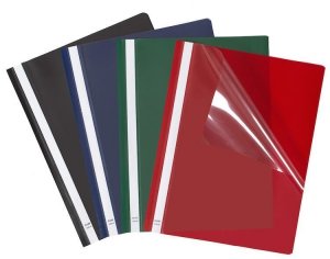 Skoroszyt plastikowy A4 PP granat. 320512, Bantex