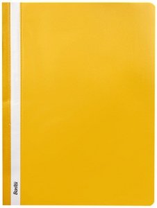 Skoroszyt plastikowy A4 PP żółty 320515, Bantex