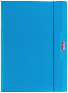 Teczka z gumką A4 Color Blockin niebieska, 9564550, Herlitz