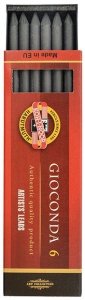 Grafity 5.5mm 2B Gioconda pud. 6 szt., Koh-I-Noor