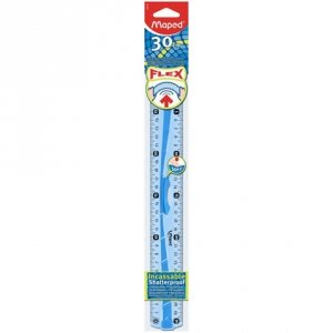 Linia 30cm z uchwytem Flex, Maped