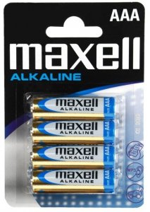 Baterie LR03 (AAA) blist. 4 szt., Maxell