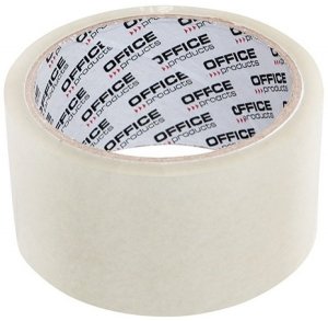 Taśma pakowa 48mm, 50y, transparentna akrylowa, Office Products