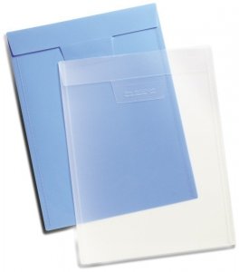 Teczka kopertowa A4 pionowa błękitna DCD64S, Pentel