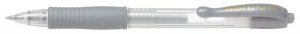 Długopis żelowy G2-07 M metallic srebrny, Pilot