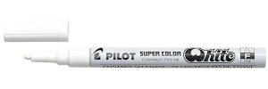 Marker olejny F 1 mm biały, Pilot
