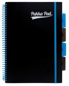 Kołonotes Project Book Neon B5 kratka PP niebieski, Pukka Pad