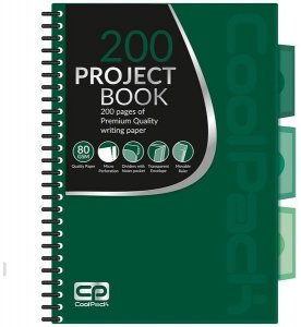 Kołonotes A5 green CoolPack, Patio