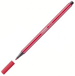 Pisak Pen 68/50 czerwony-ciemny., Stabilo