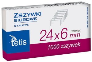 Zszywki 24/6, Tetis