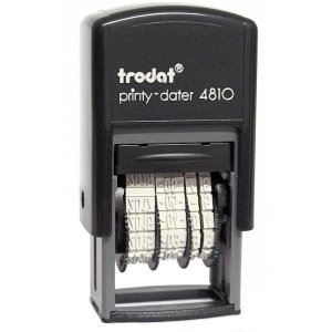 Datownik Rok - Miesiąc - Dzień czcionka 4mm Printy 4810 ISO, Trodat