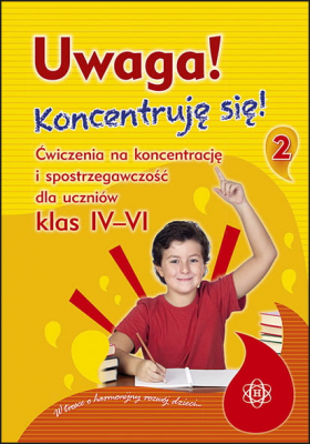 Uwaga koncentruję się część 2 ćwiczenia na koncentrację i spostrzegawczość dla uczniów klas IV–VI