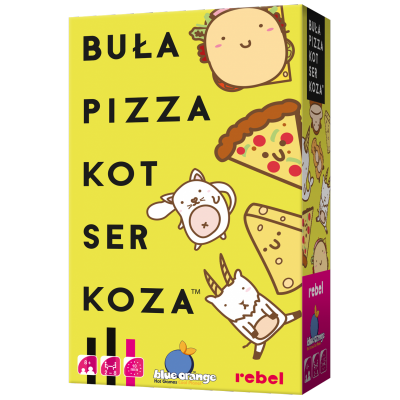 Gra Buła Pizza Kot Ser Koza