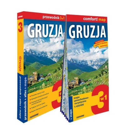 Gruzja zestaw przewodnikowy 3w1 2023