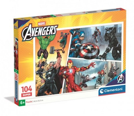 Puzzle Super 104 The Avengers 25011