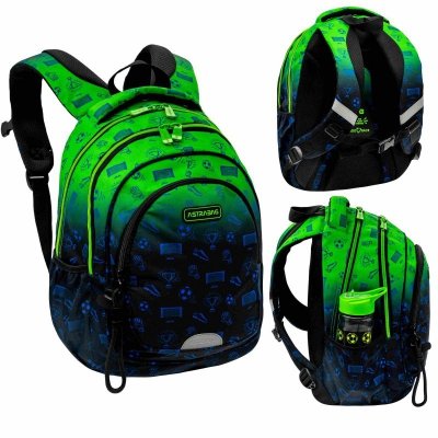 Plecak 3-komorowy Astrabag Ombre Football AB330