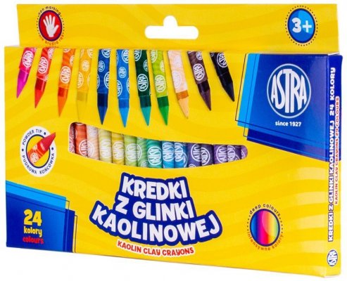 Kredki grafionowe 24-kol. 316121006, Astra