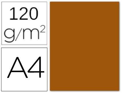 Karton A4 120 g/m2 Iris 34-Czekoladowy, Canson