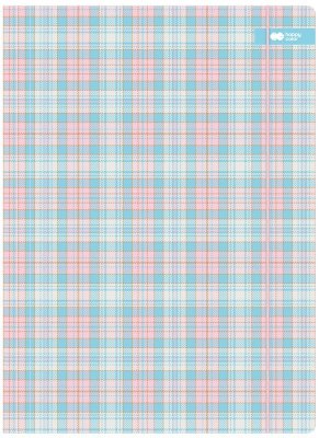 Teczka kartonowa z gumką 24x31cm Mild, błękitna, Happy Color