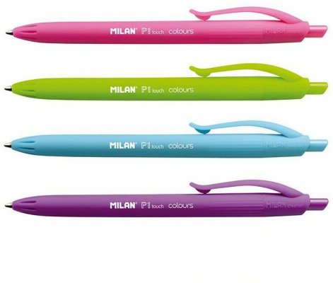 Długopis P1 Rubber Touch Colours., Milan