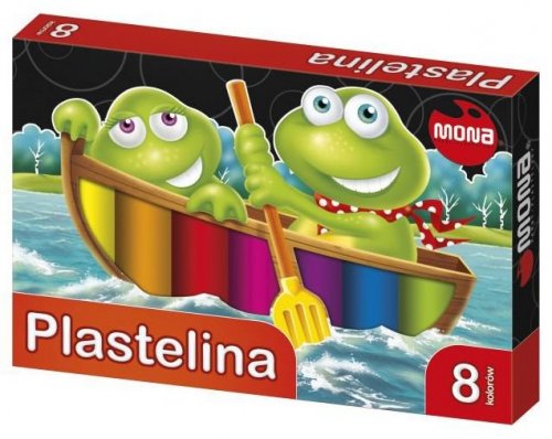 Plastelina 8-kol., Mona