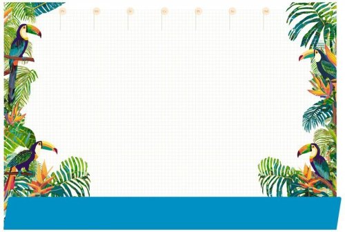 Podkład na biurko planer B3 z listwą Tropic, Michalczyk i Prokop