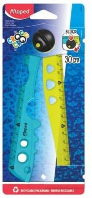 Linijka składana Croc Crocl 15/30 cm na blistrze, Maped