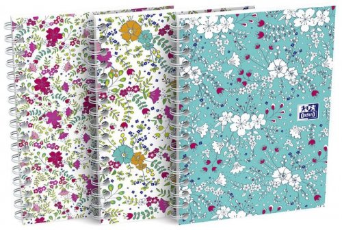 Kołonotes A6 50k. Floral 400094826, Oxford