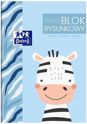 Blok rysunkowy A2 20k 120g Kids, Oxford