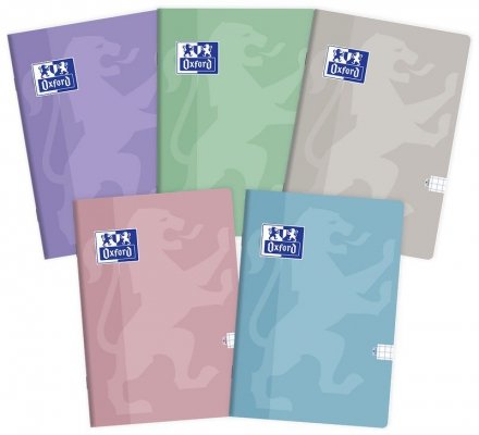 Zeszyt A5 16 k. kratka Touch Pastel, Oxford