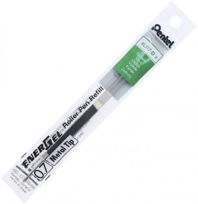 Wkład do długopisu żelowego LR7 ziel. końc. 0.7 mm do BL77, BL57, K600 Ener Gel, Pentel