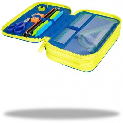 Piórnik potrójny z wyposażeniem Jumper 3 Football 2T CoolPack, Patio
