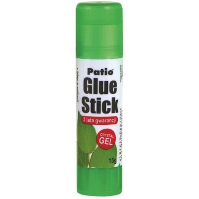 Klej w sztyfcie 15 g Crystal Gel, Patio