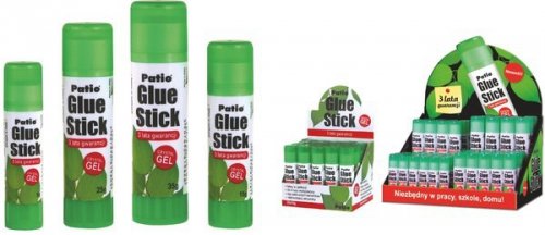 Klej w sztyfcie 25 g Crystal Gel, Patio