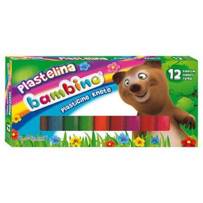 Plastelina 12-kol. Bambino, St.Majewski