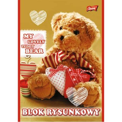 Blok rysunkowy A4 20 k., Unipap
