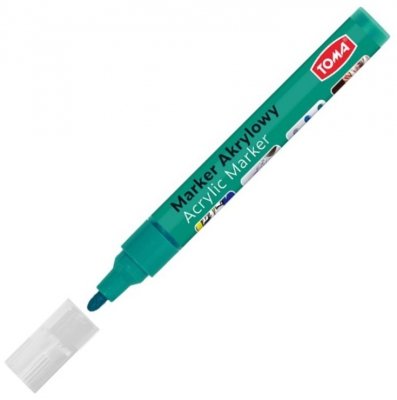 Marker akrylowy zielony 402-41, Toma