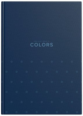 Brulion A4 192k 70g kratka Colors niebieski, Top-2000