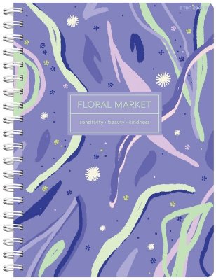Kołonotes A4 80 k. 70g kratka Flora-Delic, Top-2000