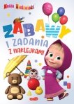 Masza i Niedźwiedź Zabawy i zadania z naklejkami 2