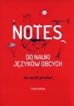 Notes do nauki języków obcych czerwony